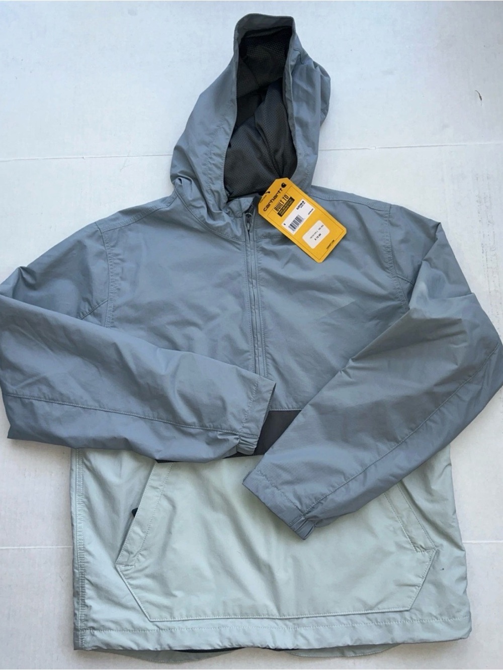 Carhartt Anorak Jacket Rain Defender Lightweight Nylon Packable Mens S OJ5749-M